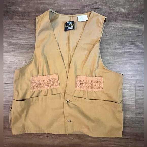 Vintage Field & Fireside Men's‎ Duck Gamebag Vest Medium I7 - Picture 2 of 5